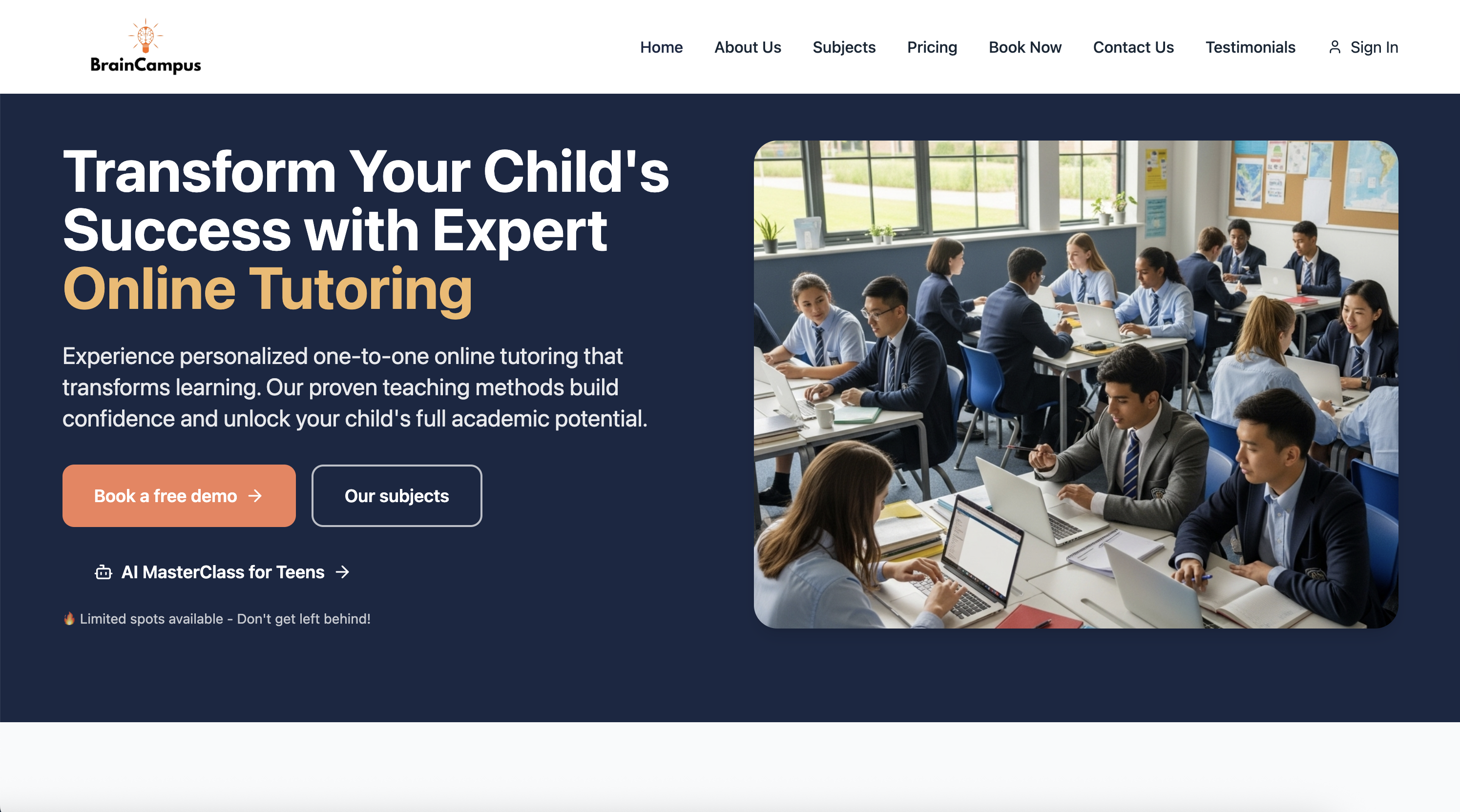 BrainCampus Home Page